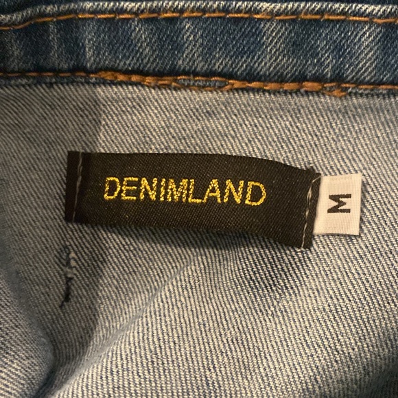Dreamland Denim Bumblebee Jean Jacket Medium - Picture 6 of 9